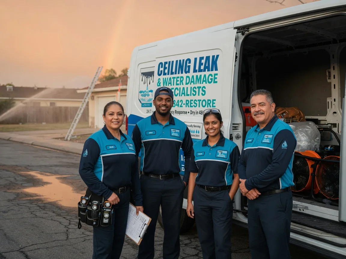 Ceiling Leak Cleanup company in Signal Hill, CA
